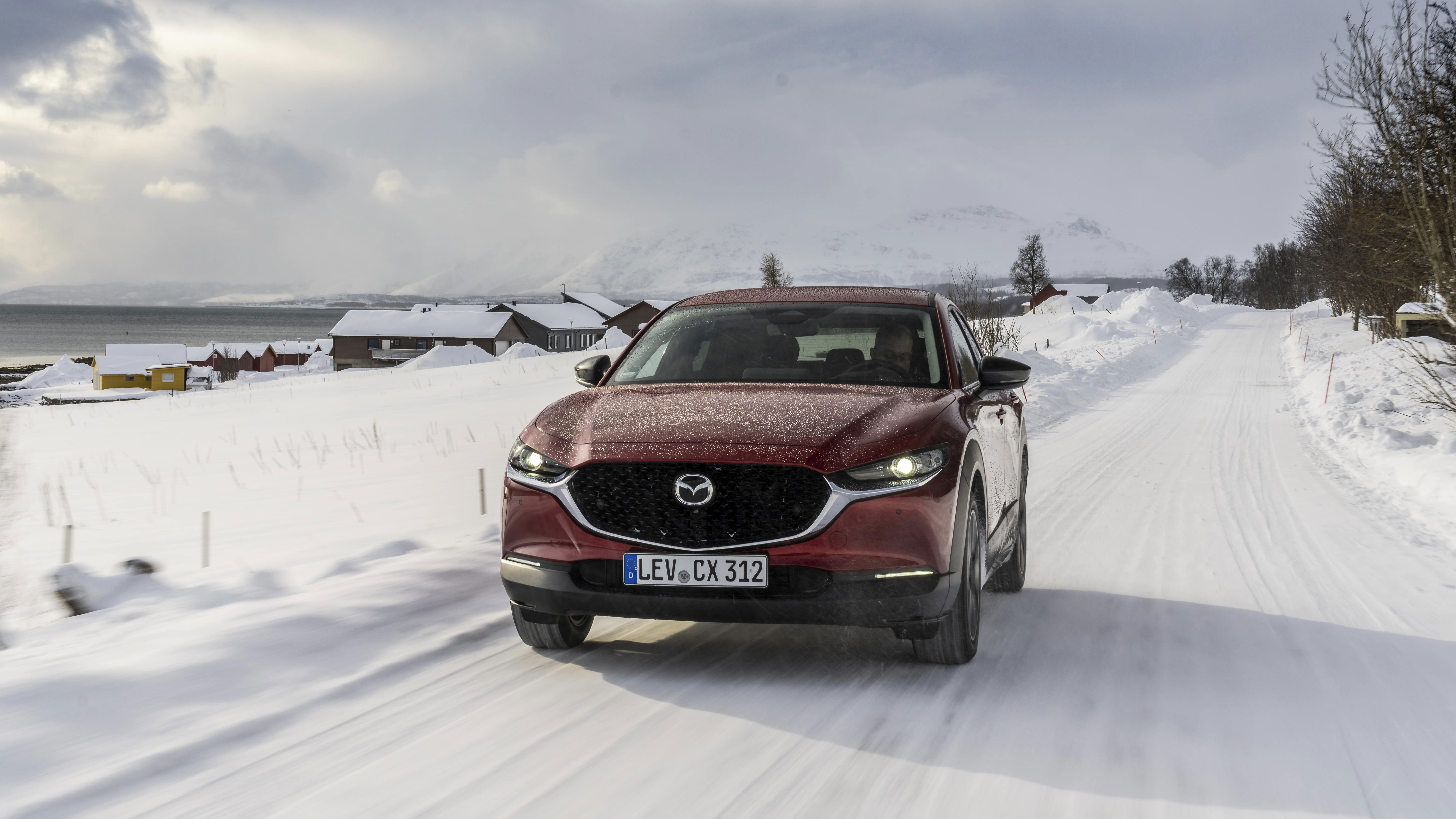 Mazda CX-30 - front, driving